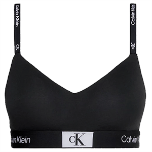 Calvin Klein Lightly Lined Black String Bralette